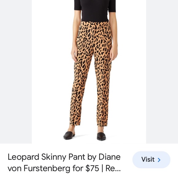 Diane von furstenburg pants - Picture 1 of 5